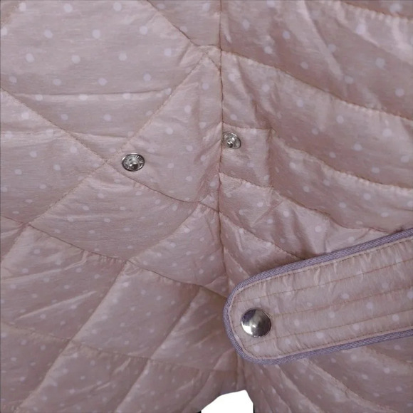 Claire France Water Repellant Wind Resistant Hooded Puffer Coat Jacket Pink  4X - Picture 9 of 14